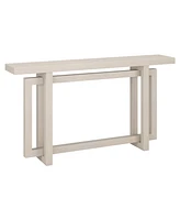 Hudson & Canal 55" Breslow Wide Rectangular Console Table