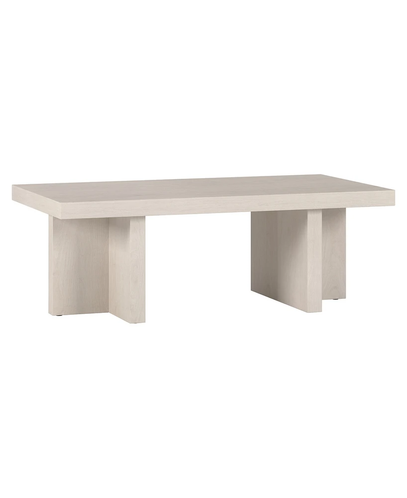 Hudson & Canal 44" Dimitra Wide Rectangular Coffee Table