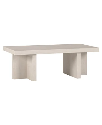 Hudson & Canal 44" Dimitra Wide Rectangular Coffee Table