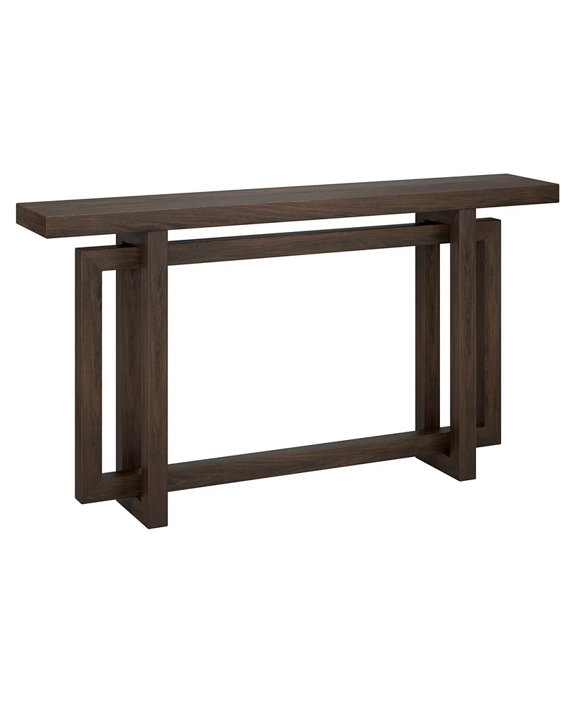 Hudson & Canal 55" Breslow Wide Rectangular Console Table