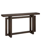 Hudson & Canal 55" Breslow Wide Rectangular Console Table