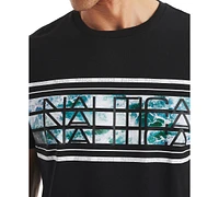 Nautica Men's Ocean Waves Short Sleeve Graphic T-Shirt