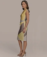 Donna Karan New York Women's Geo-Print Sheath Dress