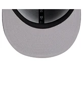 New Era Men's Black Boston Red Sox Shadow Stitch 59FIFTY Fitted Hat