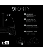 New Era Men's White Seattle Storm Primary Logo 9FORTY Adjustable Hat