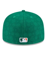 New Era Men's Kelly Green Los Angeles Angels St. Patrick's Day 59FIFTY Fitted Hat