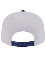 New Era Men's Gray/Navy Utah Jazz Color Pack Two-Tone 9FIFTY Snapback Hat