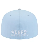 New Era Men's Light Blue/Gray Vegas Golden Knights Color Pack Two-Tone 59FIFTY Fitted Hat