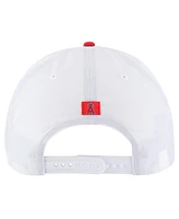 '47 Brand Men's White Los Angeles Angels Lineman Hitch Adjustable Hat