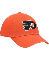 '47 Brand Men's Orange Philadelphia Flyers Team Clean Up Adjustable Hat