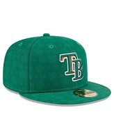 New Era Men's Kelly Green Tampa Bay Rays St. Patrick's Day 59FIFTY Fitted Hat