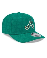 New Era Men's Kelly Green Atlanta Braves St. Patrick's Day 9SEVENTY Adjustable Hat