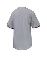 Nike Big Boys and Girls Gray Arkansas Razorbacks Limited Baseball Jersey