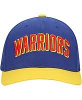 Mitchell & Ness Men's Royal/Gold Golden State Warriors Team Up Classic Edition Adjustable Hat