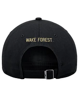 Nike Men's Black Wake Forest Demon Deacons Club Adjustable Hat