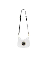 Stoney Clover Lane Michigan Wolverines Clear Curved Crossbody Bag