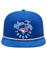 New Era Men's Royal Toronto Blue Jays Full Circle Corduroy Golfer Adjustable Hat