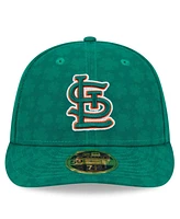 New Era Men's Kelly Green St. Louis Cardinals Patrick's Day Low Profile 59FIFTY Fitted Hat