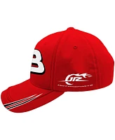Jr Motorsports Official Team Apparel Men's Red Dale Earnhardt Jr. Budweiser Element Adjustable Hat