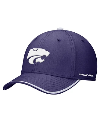 Nike Men's Purple Kansas State Wildcats Rise Performance Flex Hat