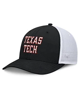 Top of the World Men's Black Texas Tech Red Raiders Trucker Adjustable Hat