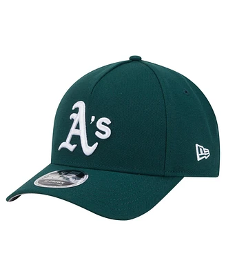 New Era Men's Green Athletics 9FORTY M-Crown Adjustable Hat