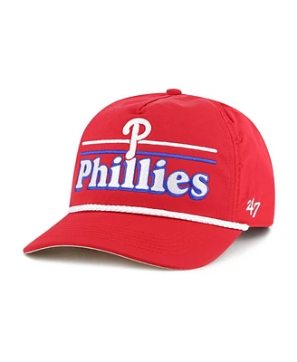 '47 Brand Men's Red Philadelphia Phillies Campscape Hitch Adjustable Hat