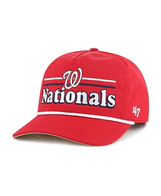 '47 Brand Men's Red Washington Nationals Campscape Hitch Adjustable Hat