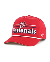 '47 Brand Men's Red Washington Nationals Campscape Hitch Adjustable Hat