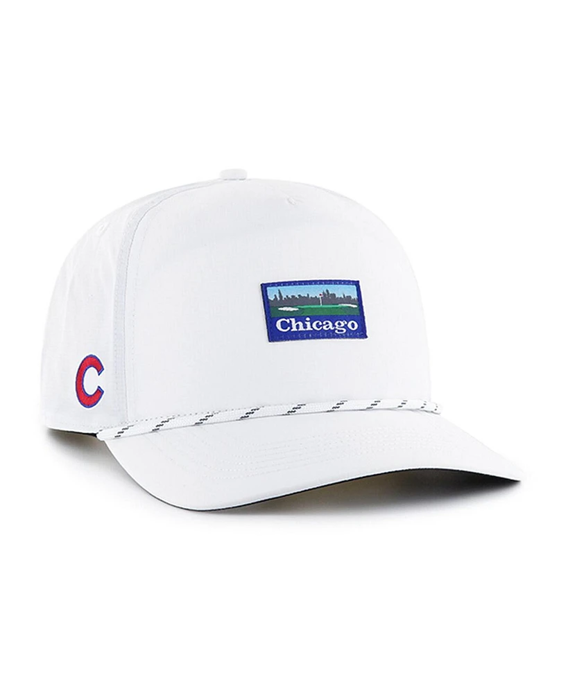 '47 Brand Men's White Chicago Cubs Vacation Golf Hitch Adjustable Hat