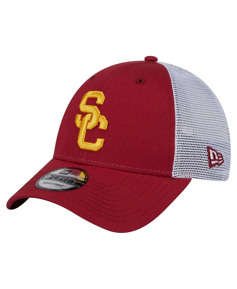 New Era Men's Cardinal Usc Trojans Trucker 9FORTY Adjustable Hat