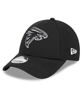 New Era Big Boys and Girls Black Atlanta Falcons Main B-Dub 9FORTY Adjustable Hat