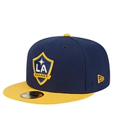 New Era Men's Navy La Galaxy 2025 Kickoff 59FIFTY Fitted Hat