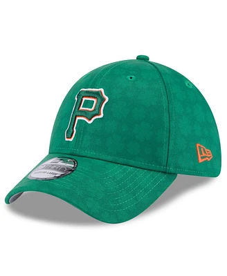 New Era Men's Kelly Green Pittsburgh Pirates St. Patrick's Day 39THIRTY Flex Hat