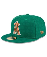 New Era Men's Kelly Green Los Angeles Angels St. Patrick's Day 59FIFTY Fitted Hat