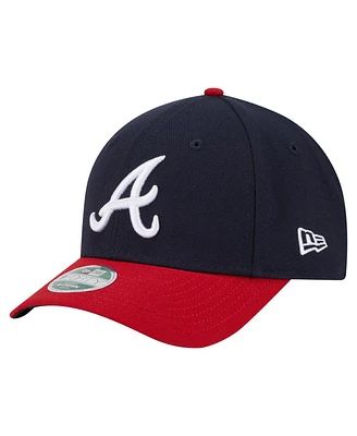New Era Big Boys and Girls Navy Atlanta Braves Player Replica 9FORTY Adjustable Hat