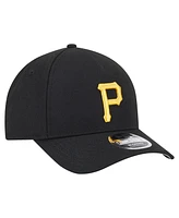 New Era Men's Black Pittsburgh Pirates 9FORTY M-Crown Adjustable Hat