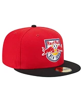 New Era Men's Red York Bulls 2025 Kickoff 59FIFTY Fitted Hat