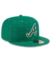 New Era Men's Kelly Green Atlanta Braves St. Patrick's Day 59FIFTY Fitted Hat