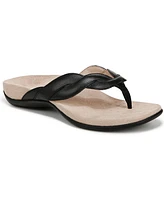 Vionic Womens Bella Braid Thong Sandals