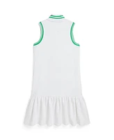 Polo Ralph Lauren Big Girls Pony Logo Terry Dress