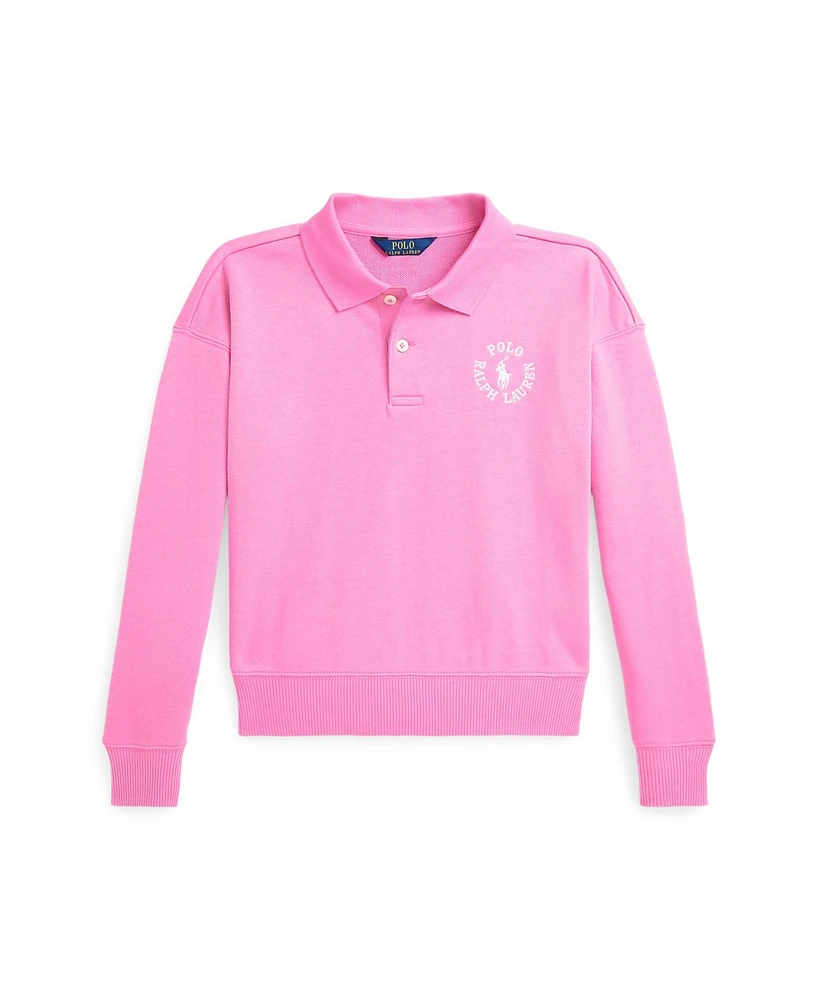 Polo Ralph Lauren Big Girls Logo French Terry Sweatshirt