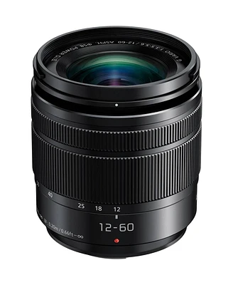 Panasonic Lumix G Vario 12-60mm f/3.5-5.6 Aspherical Lens for Micro Four Thirds, Black