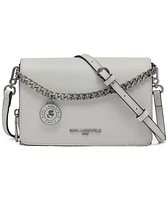 Karl Lagerfeld Paris Lourdes Small Crossbody with Chain Strap