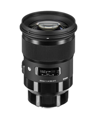 Sigma 50mm f/1.4 Dg Hsm Art Lens for L Mount, Black