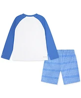 Hurley Toddler Boys Shoreline Swim Top & Shorts, 2 Piece Set