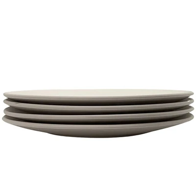 The Contour Dinner Plate - Set of 4 Ceramic Stoneware Dinnerware