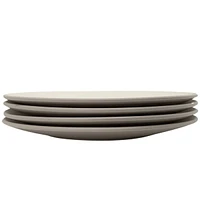The Contour Dinner Plate - Set of 4 Ceramic Stoneware Dinnerware