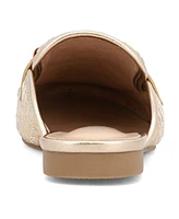 Mia Women's Desz Slip-On Woven Mules