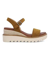 Mia Women's Ophidia Round Toe Wedge Sandals